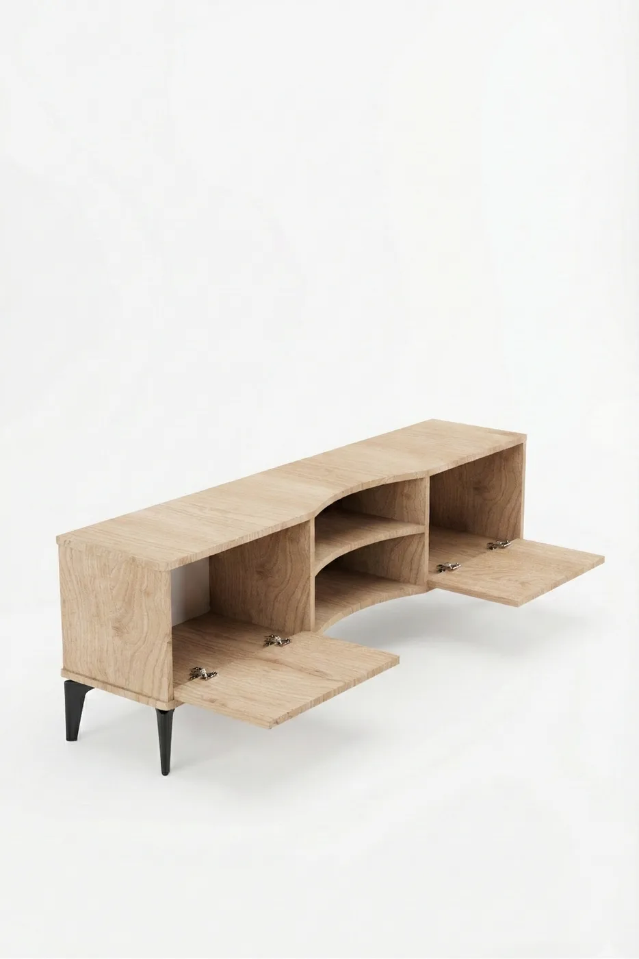 Vera Classic Melamine-faced chipboard TV Unit Beige
