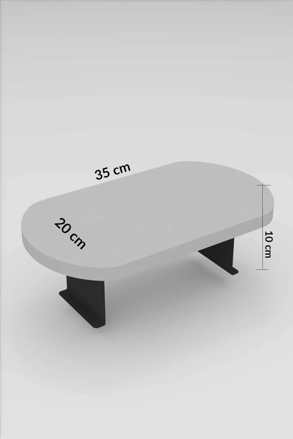 2-Piece Side Table Melamine-faced Chipboard Black