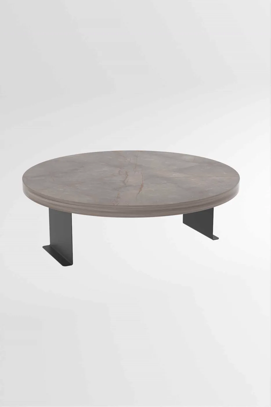 Set di 2 tavolini in truciolare nobilitato multicolore