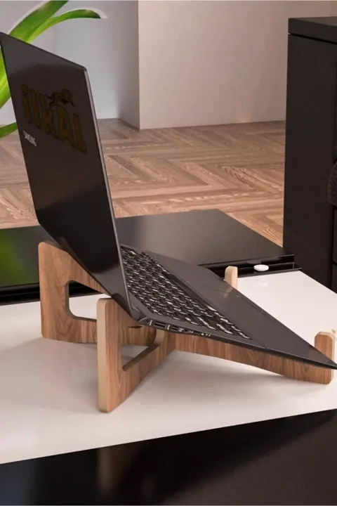 Multi-Purpose Portable Interlocking Laptop and Tablet Stand MDF