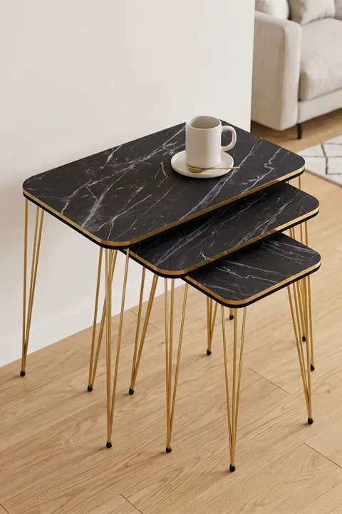 Nesting Table Kr Twin Gold Bendir Wire
