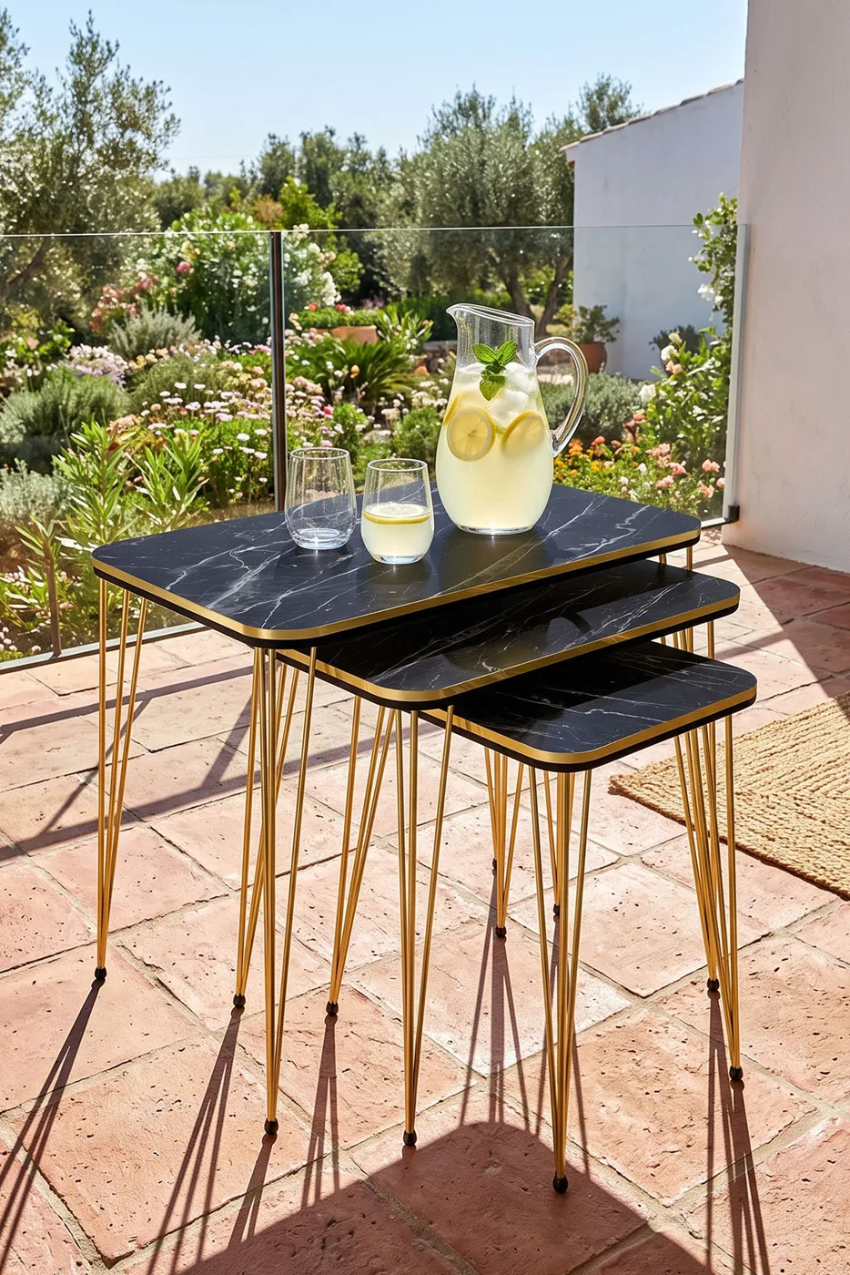 Nesting Table Kr Twin Gold Bendir Wire