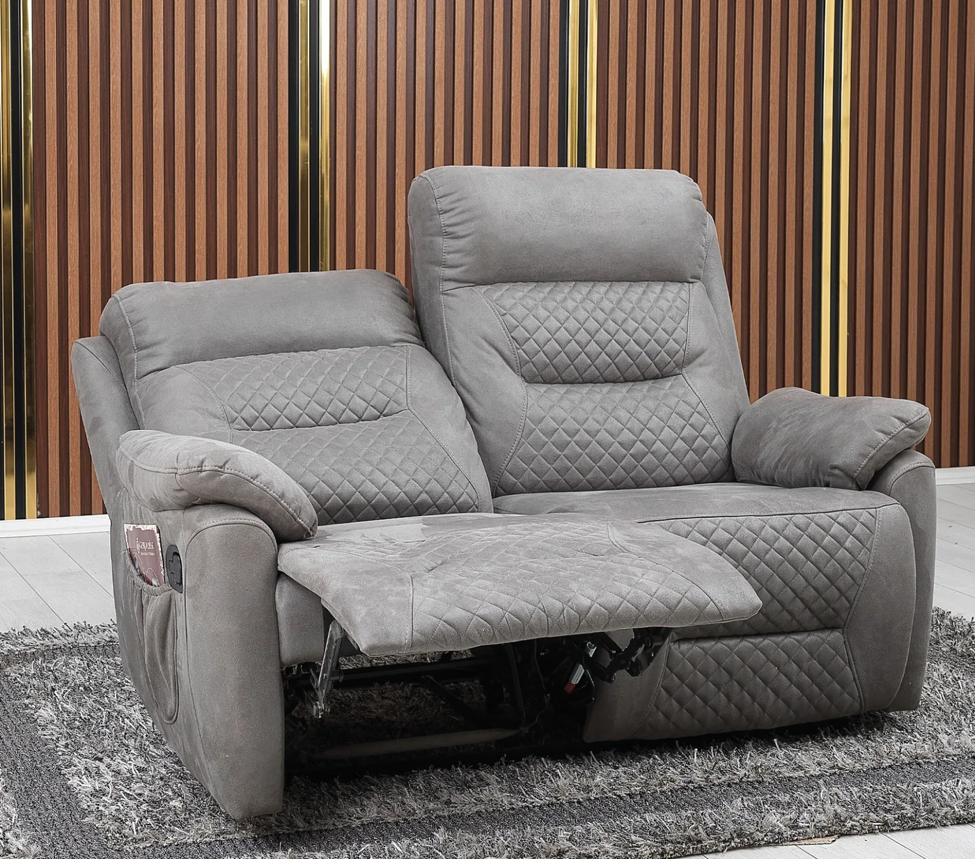 Anemon 2-Seater Fixed Electric Recliner Armchair